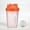 Orange, variant on Protein Shaker Bottle - PP Material, Stirring Ball & Leakproof, for Sports and Whey Mixing