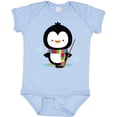 thumbnail image 3 of Inktastic Hockey Christmas Penguin Boys or Girls Baby Bodysuit, 3 of 5