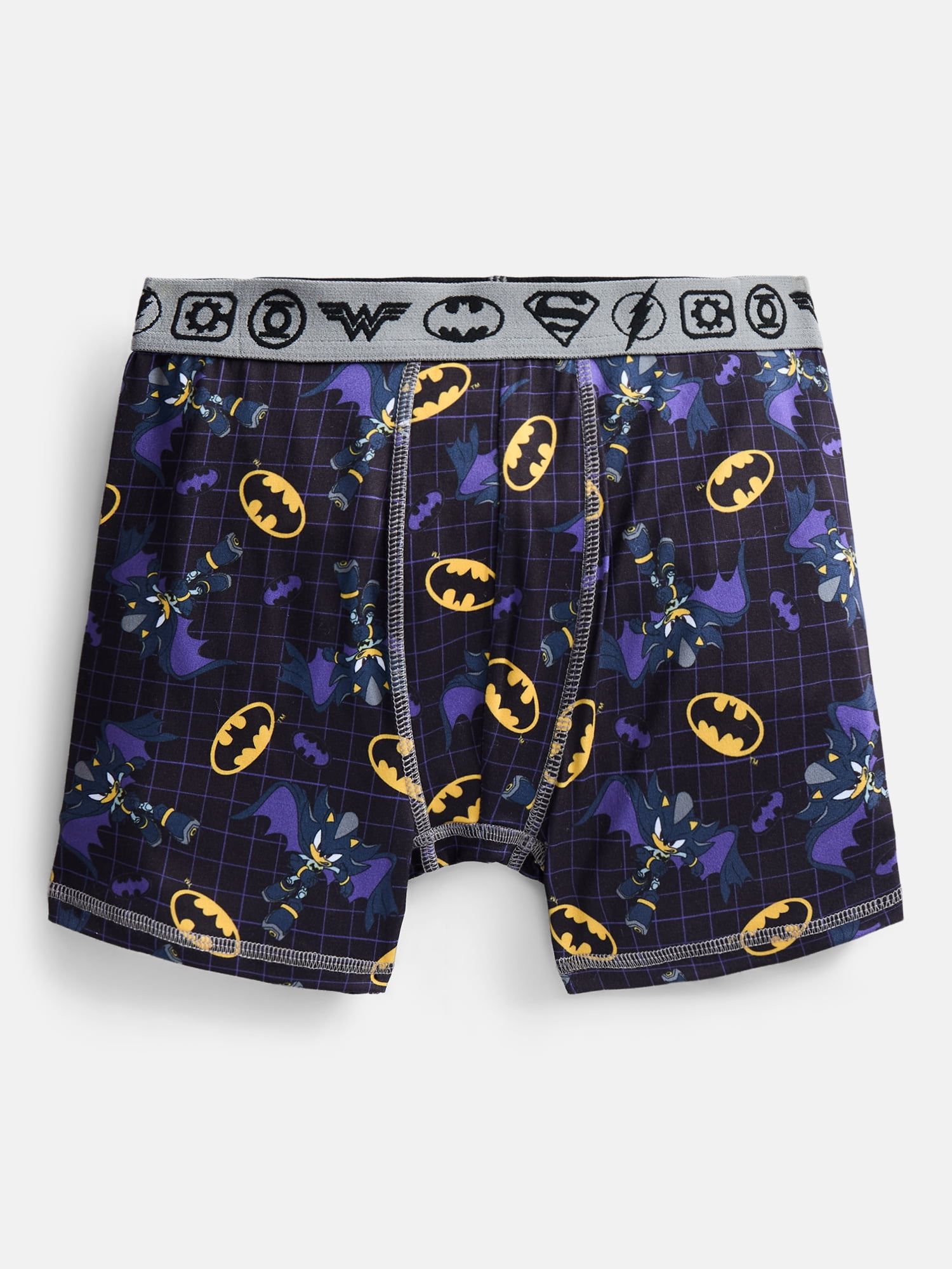 DC x SEGA Boy's Boxer Brief Underwear, 4-Pack