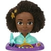 Karma's World Styling Head, 30+ Piece Toy Set with Accessories, Curly Brown Hair