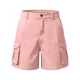 thumbnail image 7 of Odeerbi Kids Boys Girls Cargo Shorts Solid Color School Uniform Shorts with Pockets, 7 of 7