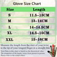 thumbnail image 6 of FINGER TEN Cycling Gloves Kids Boys Girls Youth Full Finger Pair Dirt Bike Riding, Children Toddler Touch Screen Mountain Road Bicycle Warm Cold Weather Gel Padded, Color Blue Orange, 6 of 6