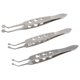 thumbnail image 1 of Pinzas para la glándula de Meibomio,Pinzas expresoras de la glándula palpebral de Meibomio,Pinza para párpados para masaje de glándulas palpebrales,Abrazadera de solapa Meibomian de acero, 1 of 5