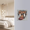 thumbnail image 4 of Yayeee Toggle Light Switch Wall Plate 3-Gang 6.37"x4.48" Decorative Outlet Cover, Game Day, 4 of 7
