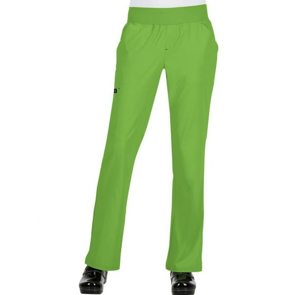 Koi Basics 732 "Laurie" Yoga Scrub Pant-Green Tea-X-Small Tall