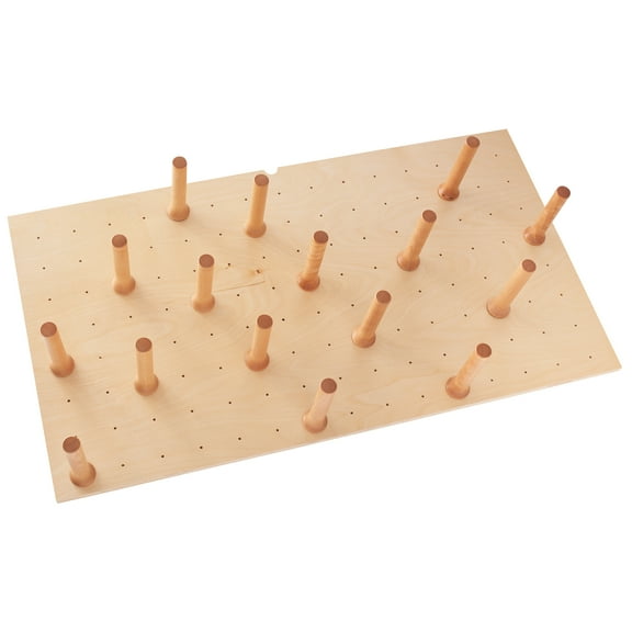 Rev-A-Shelf 4DPS-3921 39x21" Wood Trimmable Pegboard Organizer with 16 Pegs