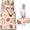 Pioneer Flower Floral Print Pattern, variant on Pioneer Flower Floral Print Pattern Toddler Nap Mat for Teens Preschool Daycare, Teens Sleeping Mat Bag, Toddler Sleeping Bag with Pillow