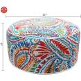thumbnail image 4 of Kozyard Inflatable Stool Ottoman Used for Indoor or Outdoor, Kids or Adults, Camping or Home (Exciting Pattern), 4 of 5