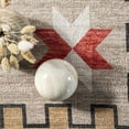 thumbnail image 6 of nuLOOM Remy Bold Geometric Machine Washable Area Rug, 4' x 6', Brown, 6 of 9