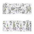 thumbnail image 4 of Balery Lavender Flowers Pattern Baby Headbands Hairbands Hair Bow Elastics for Baby Girls Newborn Infant Toddlers Kids, 4 of 4