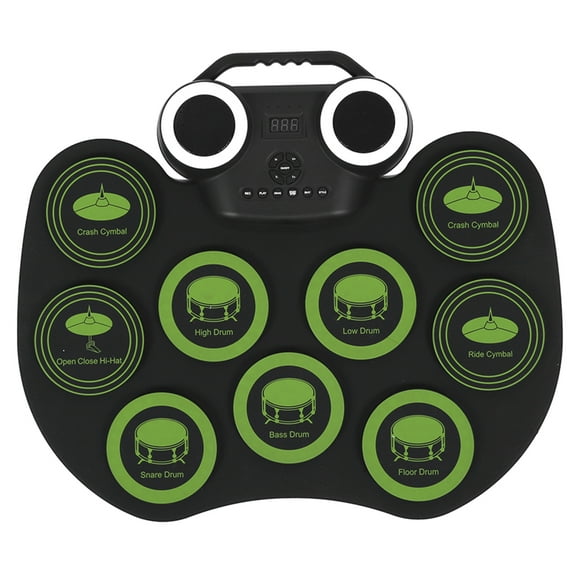 Electric Drum Set, Portable Electronic Drum, USB Electric Drum Set Electronic Drum, For Kids Laptop Music Lovers Phone