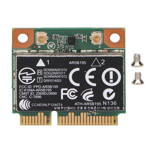 Tarjeta de red WiFi de 150Mbps para HP430 431 435 436 4530S Bluetooth 3,0 Plug and Play Mini tarjeta de red WiFi PCIE