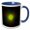 Blue/White, variant on 3drose, Sunshine Rays Digital Art by Angelandspot, 11oz Mug