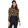 thumbnail image 3 of 【Uhome】Women Modest Burkini Swimsuits Muslimah Swimwear Full Body Swim Tops Pants Hijab 4 Piece Rash Guard, 3 of 10