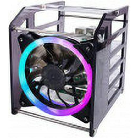 Funda GeeekPi Raspberry Pi Cluster, funda Raspberry Pi, apil
