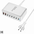 thumbnail image 3 of Chargeur de Bureau 500W 8 Ports USB Type C PD Chargeur Charge Rapide, 3 of 7