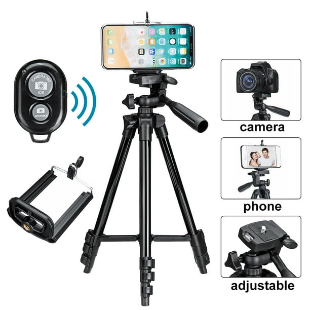 Remote Control Adjustable Camera Tripod Stand, Professional Universal