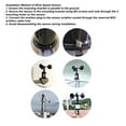 thumbnail image 3 of Outdoor Wind Speed Monitoring Sensor, High Strength 9-30V Portable Wind Speed Sensor 4-20mA ABS with Sealing Washer for Industrial Use, 3 of 7
