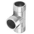 thumbnail image 5 of T‑Shape Tee connector Pipe Fittings 3/4 Male Thread to 3/4 Male Thread to 3/4 Male Thread, 5 of 8