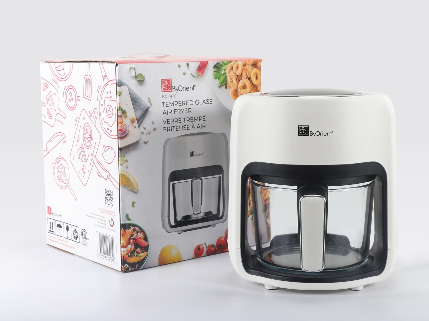 ByOrient tempered glass multi-function air fryer BO-AF16