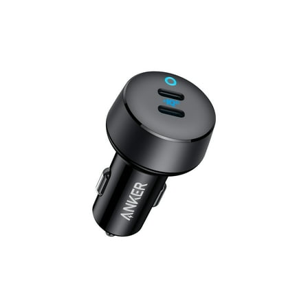 Anker 40W Dual USB-C Car Charger with Power Delivery (PowerIQ 3.0) Fast Charger