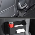 thumbnail image 2 of untoiry TPE Seat Back Organizer for Tesla Model Y Model 3 Black Accessories, 2 of 9