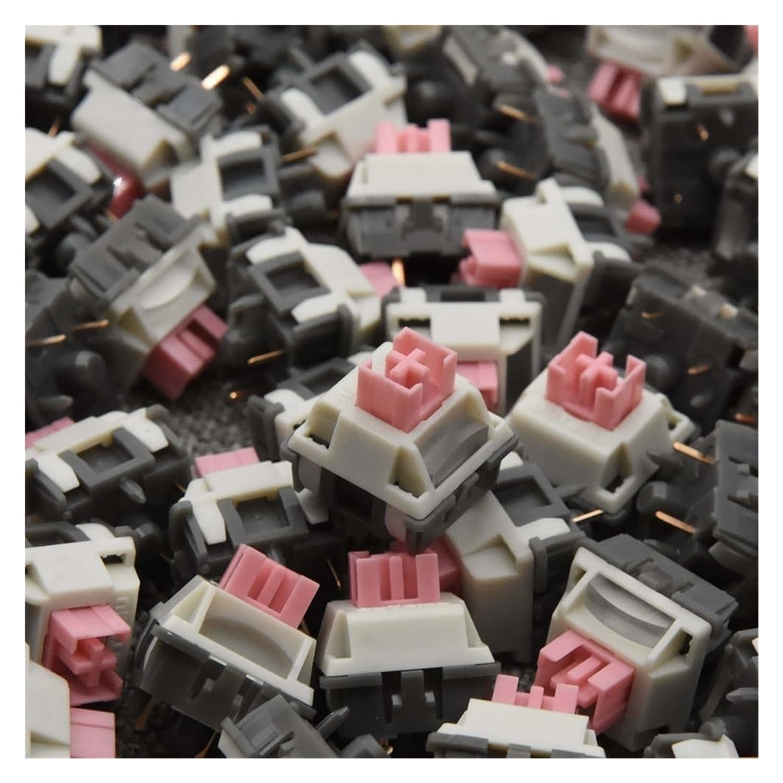 MPXBM For Outemu Butterfly Switch, Pre-Lubed Silent Linear Mechanical Keyboard Switch(110PCS)