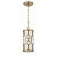 thumbnail image 5 of 2260-AG Crystorama Lighting Jennings - One Light Pendant in Timeless Style - 6 Inches Wide by 14.25 Inches High-Aged Brass Finish    -Traditional, 5 of 5