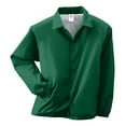 thumbnail image 2 of YTH NYLON COACH'S JACKET/LINED D.GREEN XS, 2 of 2
