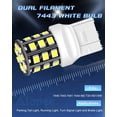 thumbnail image 5 of ALOPEE 7443 Bulb White 7440 Bulb T20 992 7441 7444 7443 Non Polarity Replacement Bulb 33SMD 2835 Chips Used, 5 of 5