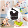 thumbnail image 6 of Bingfone Mess-Proof Baby Bib - Waterproof Bib for Baby Boy or Girl with Food Catcher Pocket, Unisex-Heart and Stars, 6 of 6