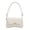 White, variant on French Retro Hand-held Armpit Bag for Women, One Shoulder Crossbody Small Bag