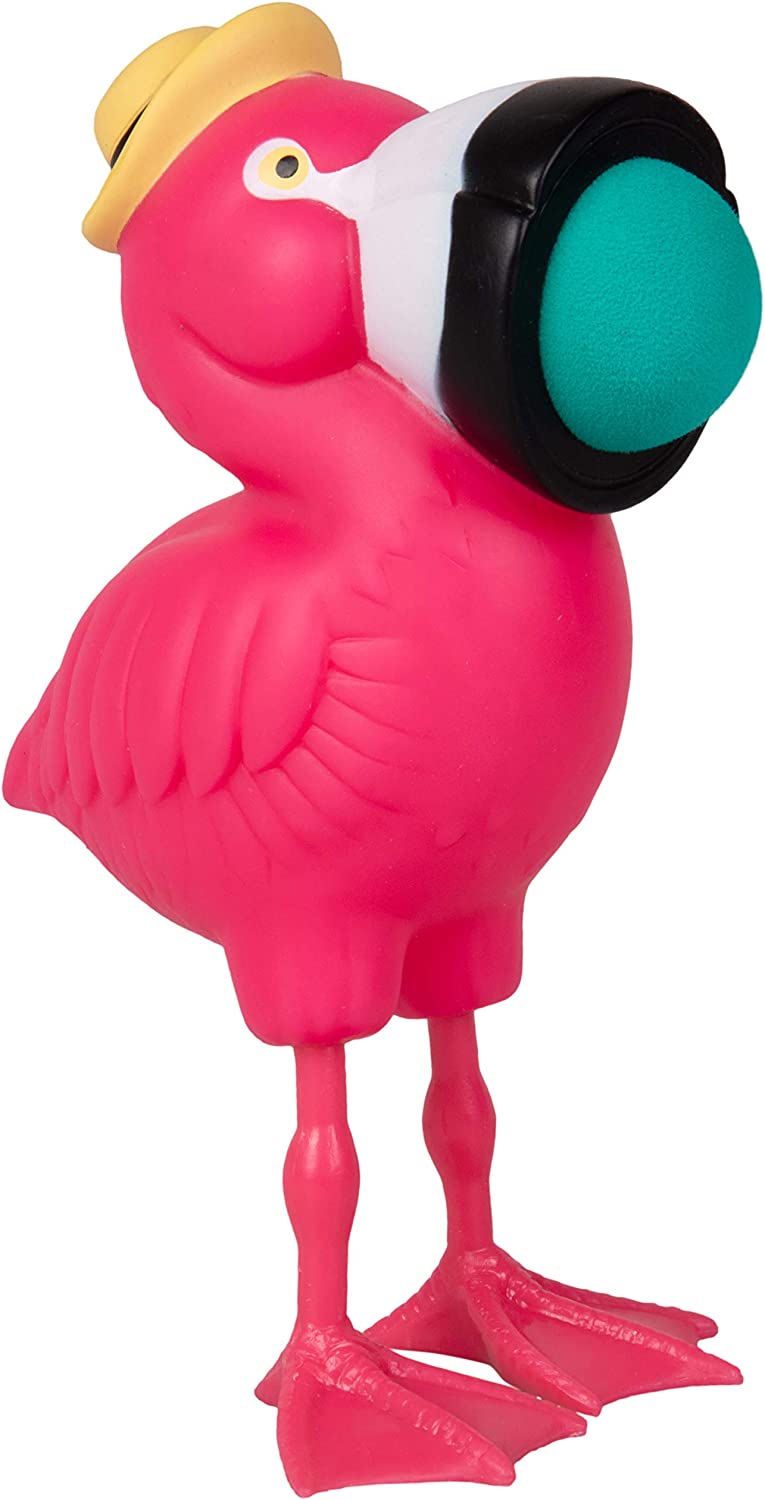 Hog Wild Flamingo Popper Toy - Shoot Foam Balls Up to 20 Feet - 6 Balls Included - Age 4+ - image 3 of 5