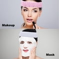 thumbnail image 4 of Plush Hair Band Cosmetic Makeup Washing Face Shower Spa Elastic Hair Hoop, 4 of 5