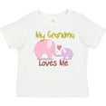 thumbnail image 3 of Inktastic My Grandma Loves Me Boys or Girls Toddler T-Shirt, 3 of 5