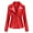 Red, variant on Fjofpr Womens Fall Clothing Womens Plus Size Faux Leather Jackets Long Sleeve Outerwear with Pockets Ladies Casual Solid Lightweight Zipper Coat
