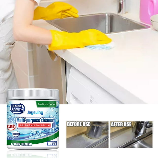 Multi-Purpose Cleaner Multifunctional Bioenzyme Cleaning Tablets Laundry Clean Clothes Cleaning Tablets