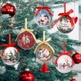 thumbnail image 1 of Adornos de bolas de Navidad Macarena 6 piezas colgantes para árbol de Navidad, 1 of 8