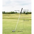 thumbnail image 6 of Mobile Pro Shop World's Premium V-Shaped Golf Club Stand - Durable Stainless Steel Holder Keeps Clubs Clean, Dry & Visible (Gray), 6 of 6
