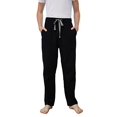 thumbnail image 1 of HiddenValor Pantalon de Pyjama en Coton Doux pour Garçons avec Poches (Noir, Grand), 1 of 2