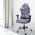 thumbnail image 2 of Dalazy Swivel Computer Gaming Chair Cover Stretch Cover  Armchair Blue Daisy, 2 of 6