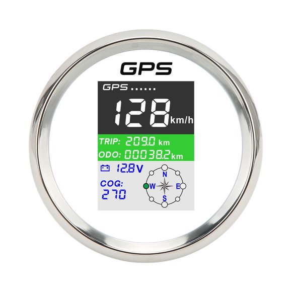 Velocímetro GPS, velocímetro GPS de 85 mm, velocímetro GPS, medidor de velocidad GPS, probado y confiable