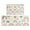 White Boho Bohemia, variant on White Boho Bohemia Rainbow Sun Moon Pattern Kitchen Rugs Sets Of 2,Anti Fatigue Kitchen Mat Rugs Non Slip Washable,Decorative Kitchen Floor Mats for Kitchen,Sink,Laundry,17"x30"+17"x47"