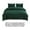 🔥 Green_New#2056, variant on Solid Color Washed Bedding Set | Four Piece Duvet Cover Set | 1.8m Bed | 100% Breathable Soft Fabric | 180x220cm Duvet | 230x230cm Bedsheet | 48x74cm Pillowcases