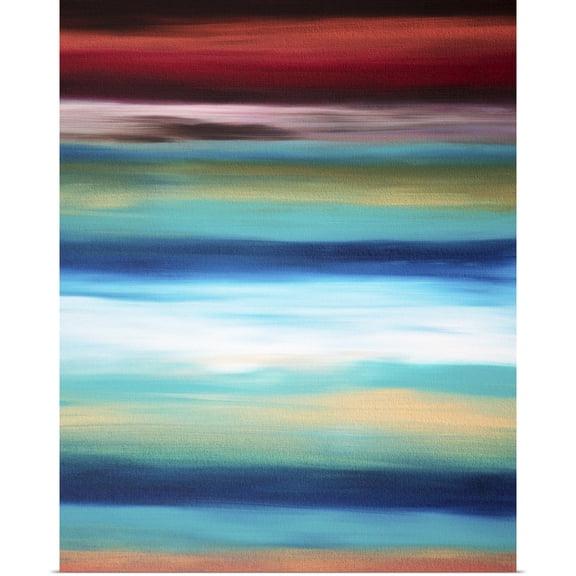 Great BIG Canvas | Rolled Hilary Winfield Poster Print entitled Sunrise VIII - Canvas III