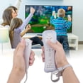 thumbnail image 2 of Bonacell Wii Remote Controller and Nunchuck Controller Compatible for Nintendo Wii and Wii U Controller, Wii Controller with Silicone Case and Wrist Strap Built-in Motion Plus, 2 of 9