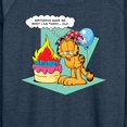 thumbnail image 3 of Garfield - Birthday's Make Me Old - Women's Lightweight French Terry Long Sleeve Shirt, 3 of 5