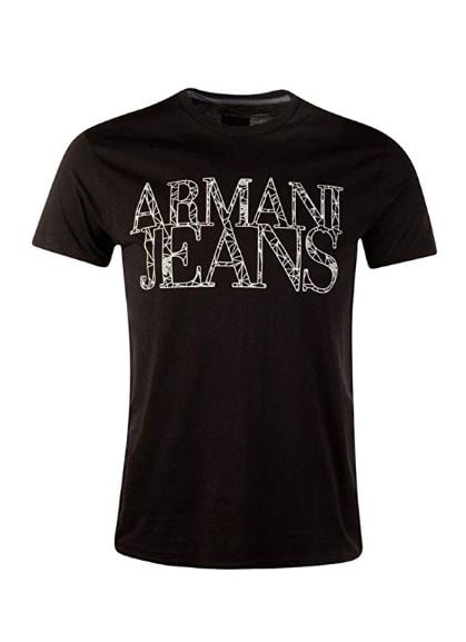 Armani Jeans Men's Web Print Logo T 