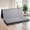 Queen-4 Inch, variant on Tri-Folding Memory Foam Mattress Queen 6 Inch Travel Guest Room Camping Yoga