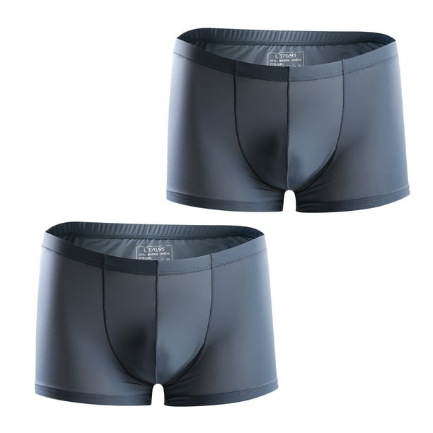 RXIRUCGD Mens Underwear Men Sexy Underwear Striped Boxer Briefs